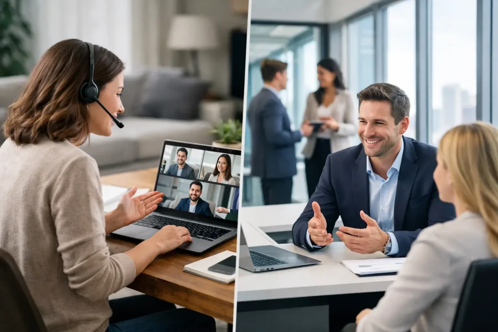 Virtual Office vs Physical Office