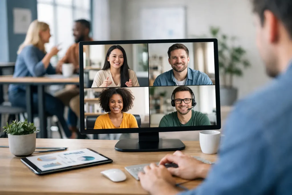 How a Remote Team Meeting Space Supports Growth