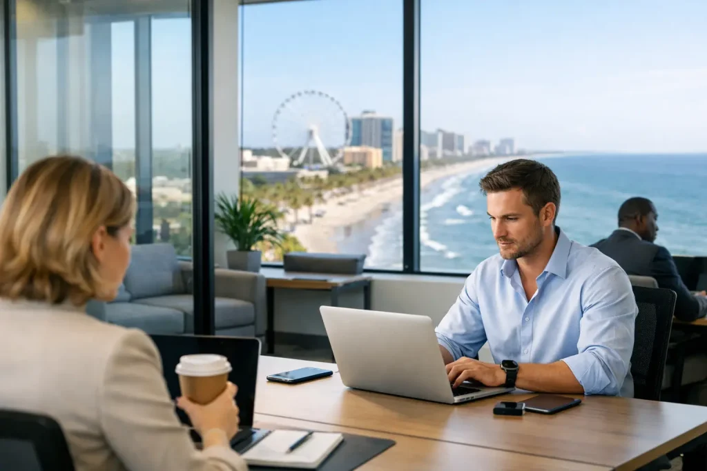 Office Space for Traveling Professionals in Myrtle Beach