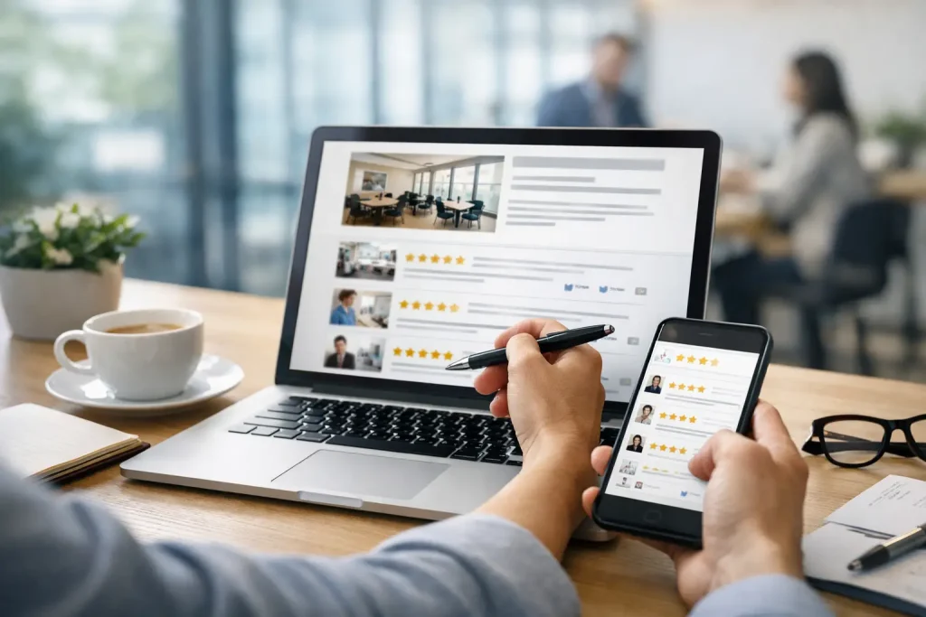 How to Read Serviced Office Space Reviews