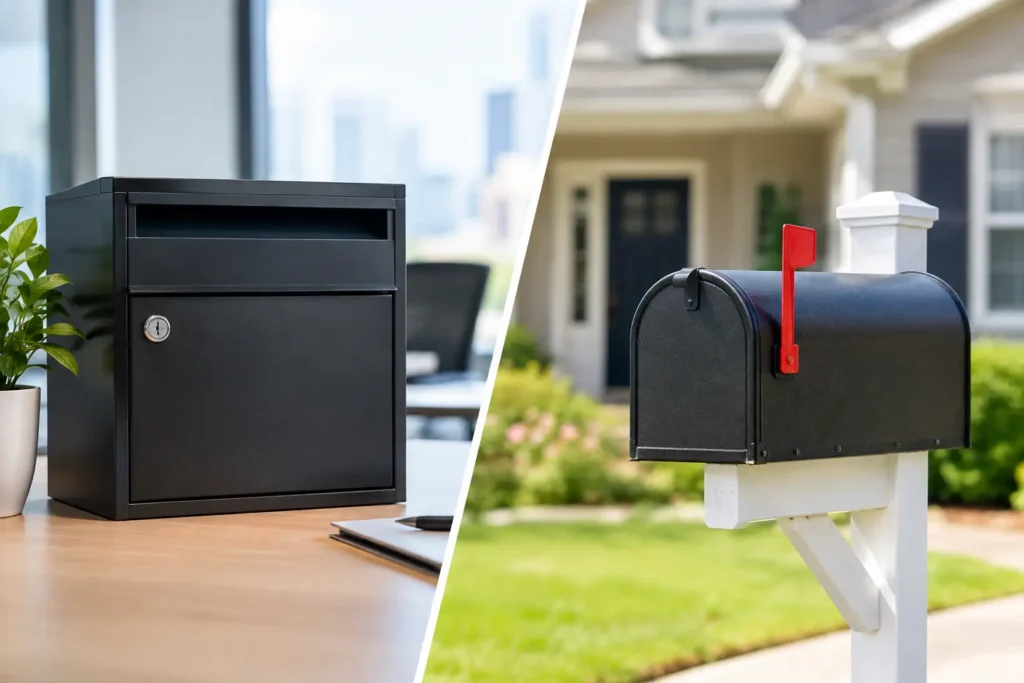 Business Mailbox Versus Home Address Compared